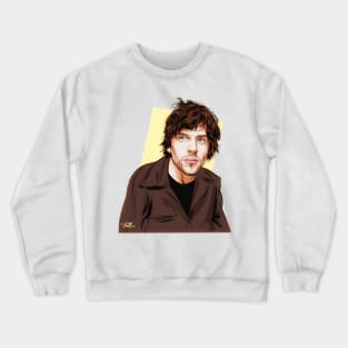 Jesse Eisenberg - An illustration by Paul Cemmick Crewneck Sweatshirt